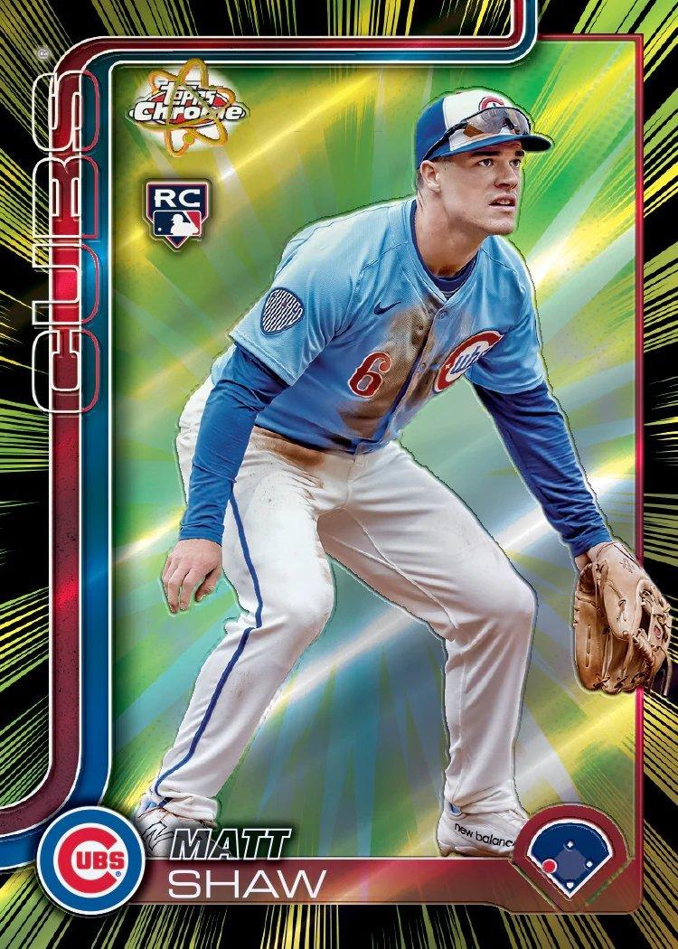 2025 Topps Chrome Updates Baseball Mega Box
