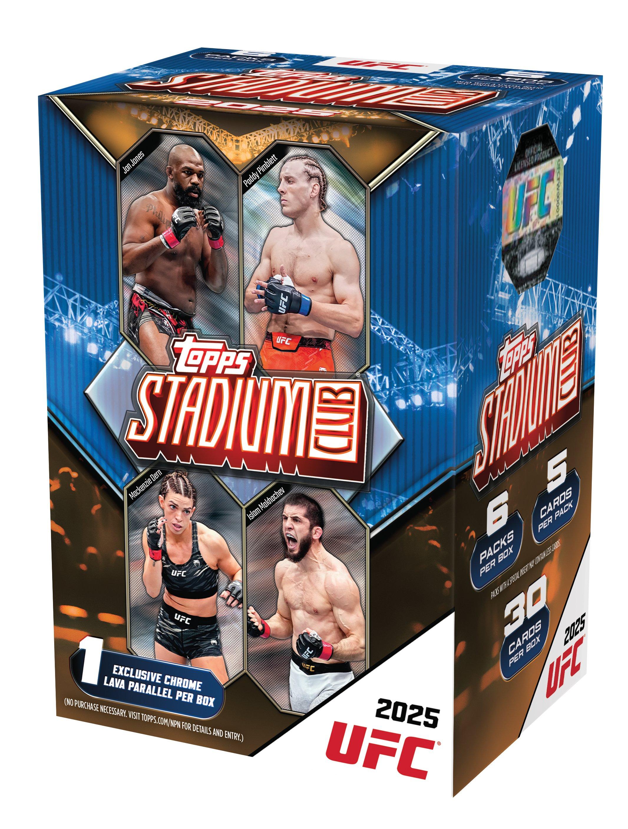 その他 2025 Topps Stadium Club UFC 2025 Topps Stadium Club UFC Value Box | GameStop