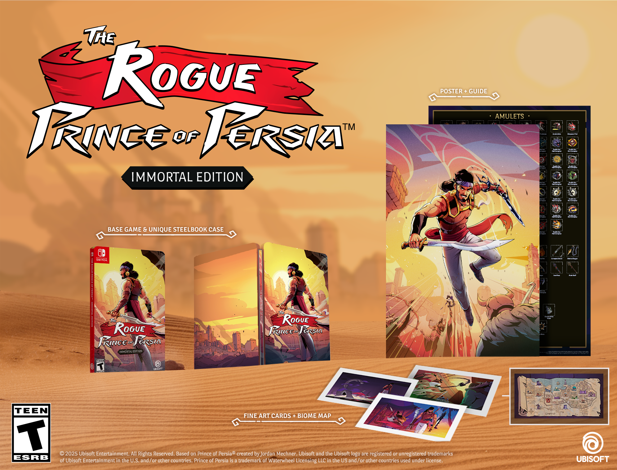 The Rogue Prince of Persia Immortal - Nintendo Switch