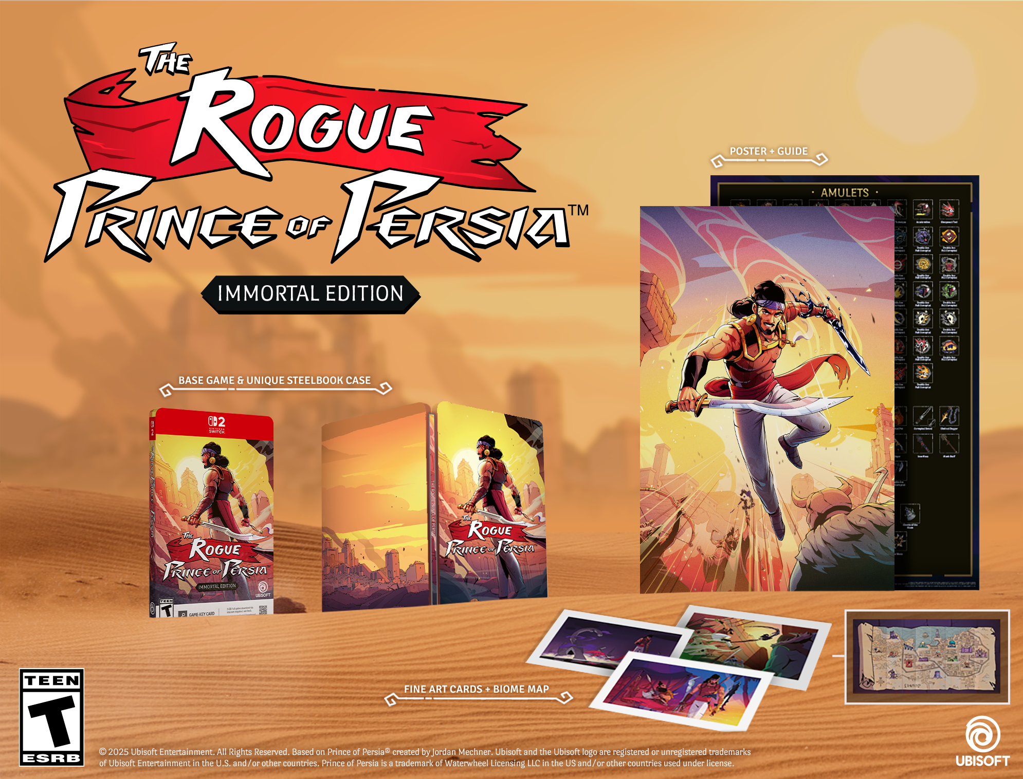The Rogue Prince of Persia Immortal Edition - Nintendo Switch 2