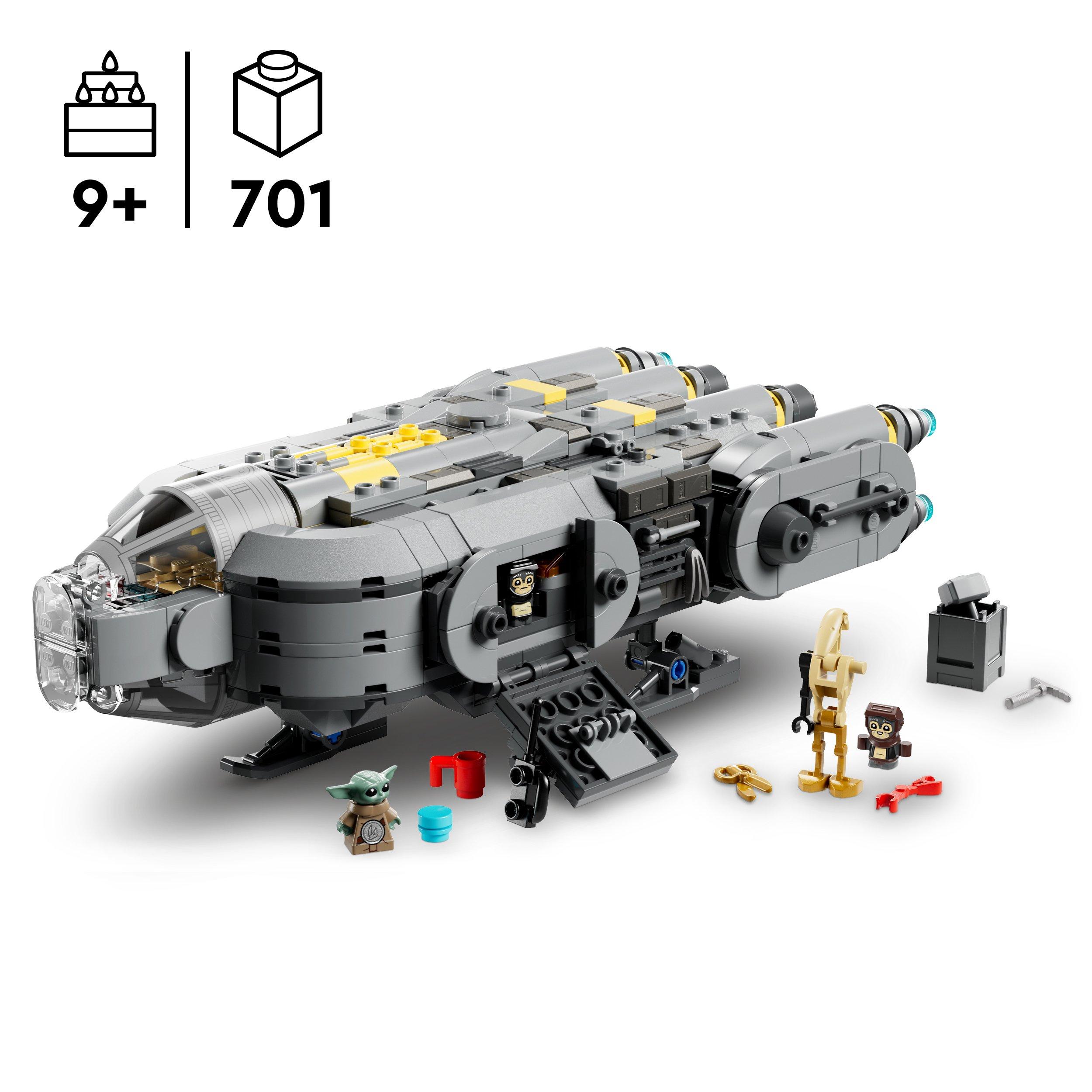 LEGO Star Wars: The Mandalorian and Grogu Anzellan Starship
