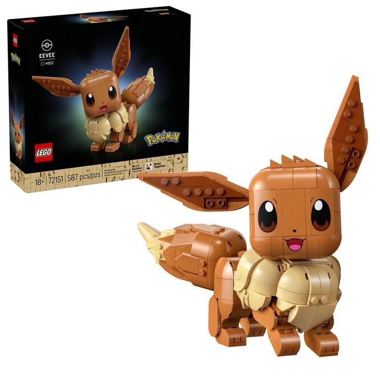 LEGO Pokemon Eevee Building Set 72151