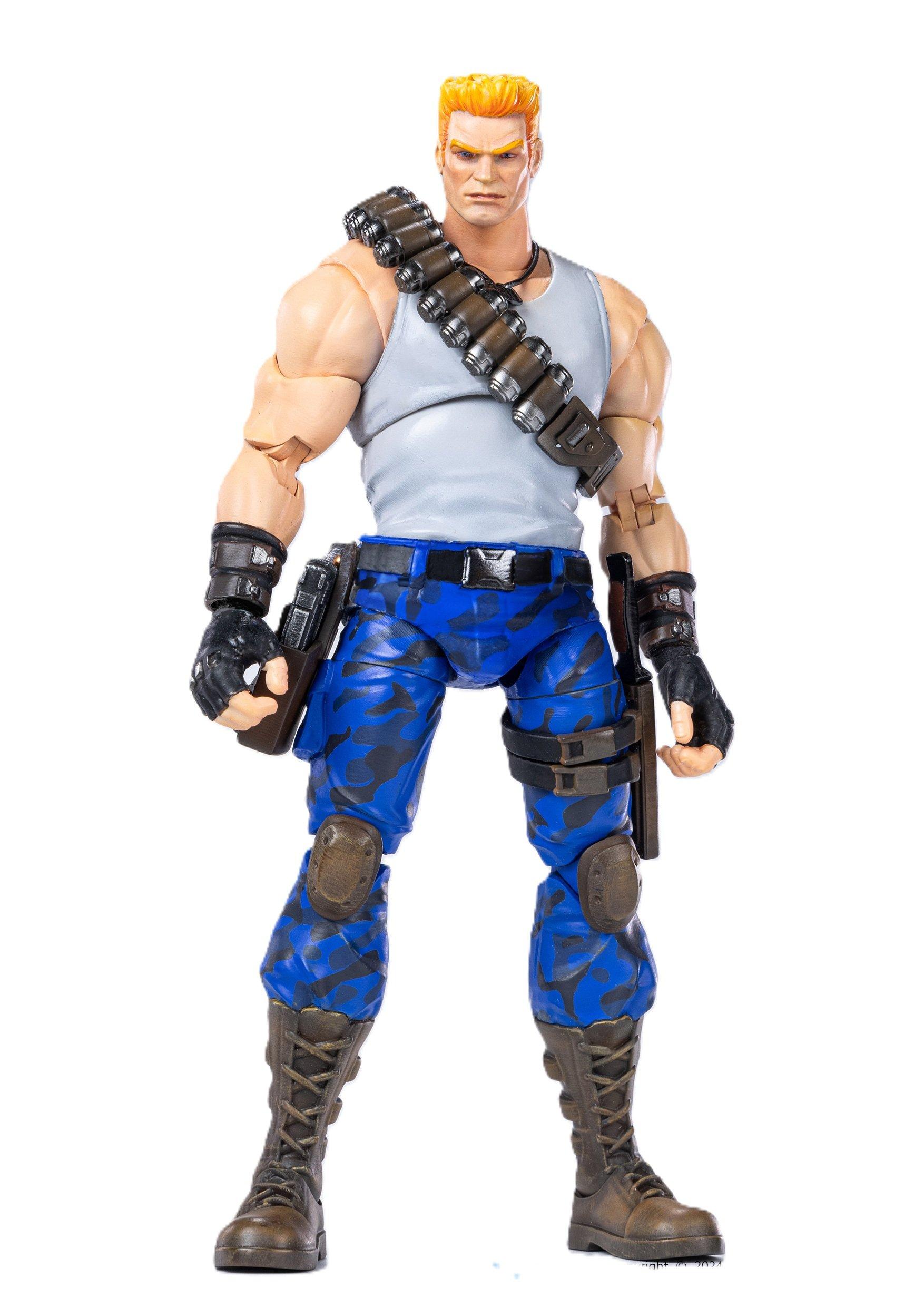 HIYA Exquisite Basic Series Contra Operation Galuga Bill Rizer 1/12 Scale 6-in Action Figure