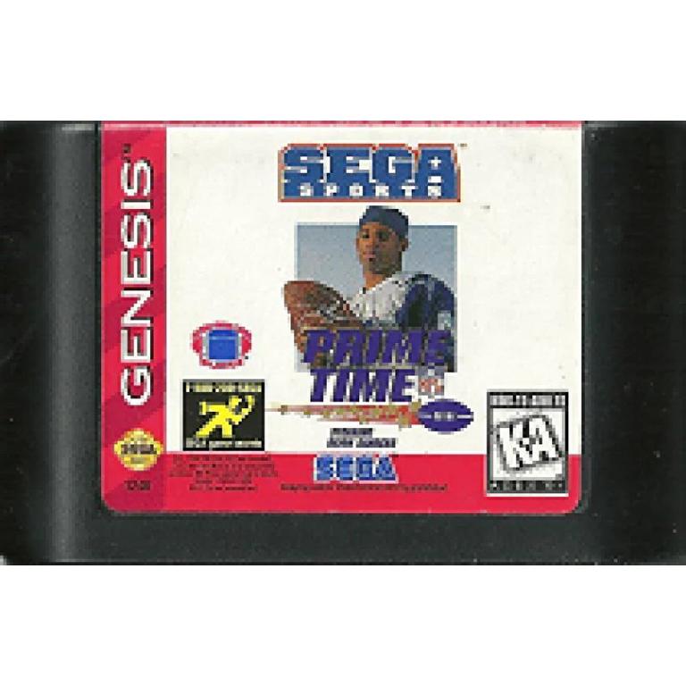 Prime Time NFL Football starring Deion Sanders - Sega Genesis