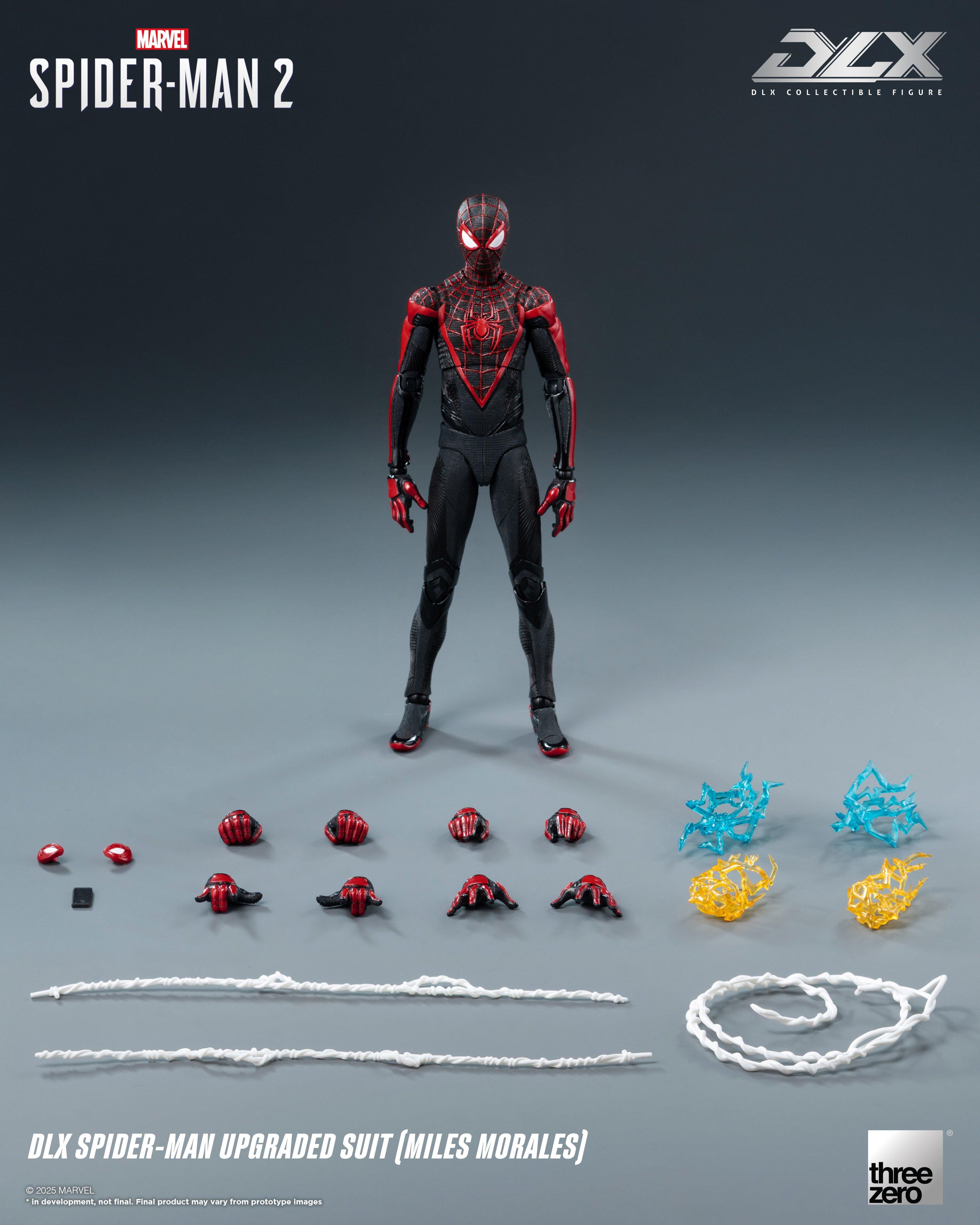 Threezero Marvel's Spider-Man 2: DLX Miles Morales Upgraded Suit 6-in Action Figure