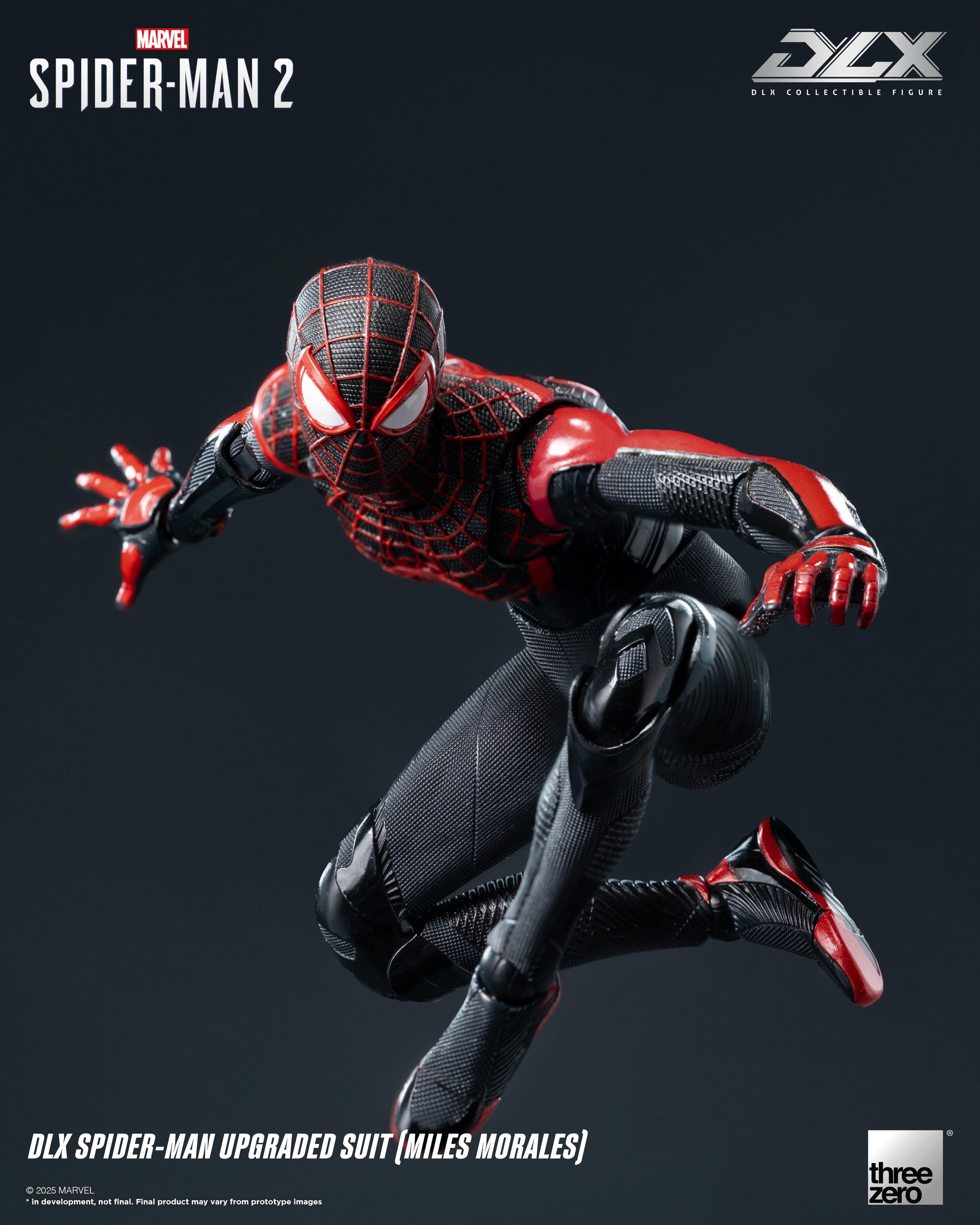 Threezero Marvel's Spider-Man 2: DLX Miles Morales Upgraded Suit 6-in Action Figure