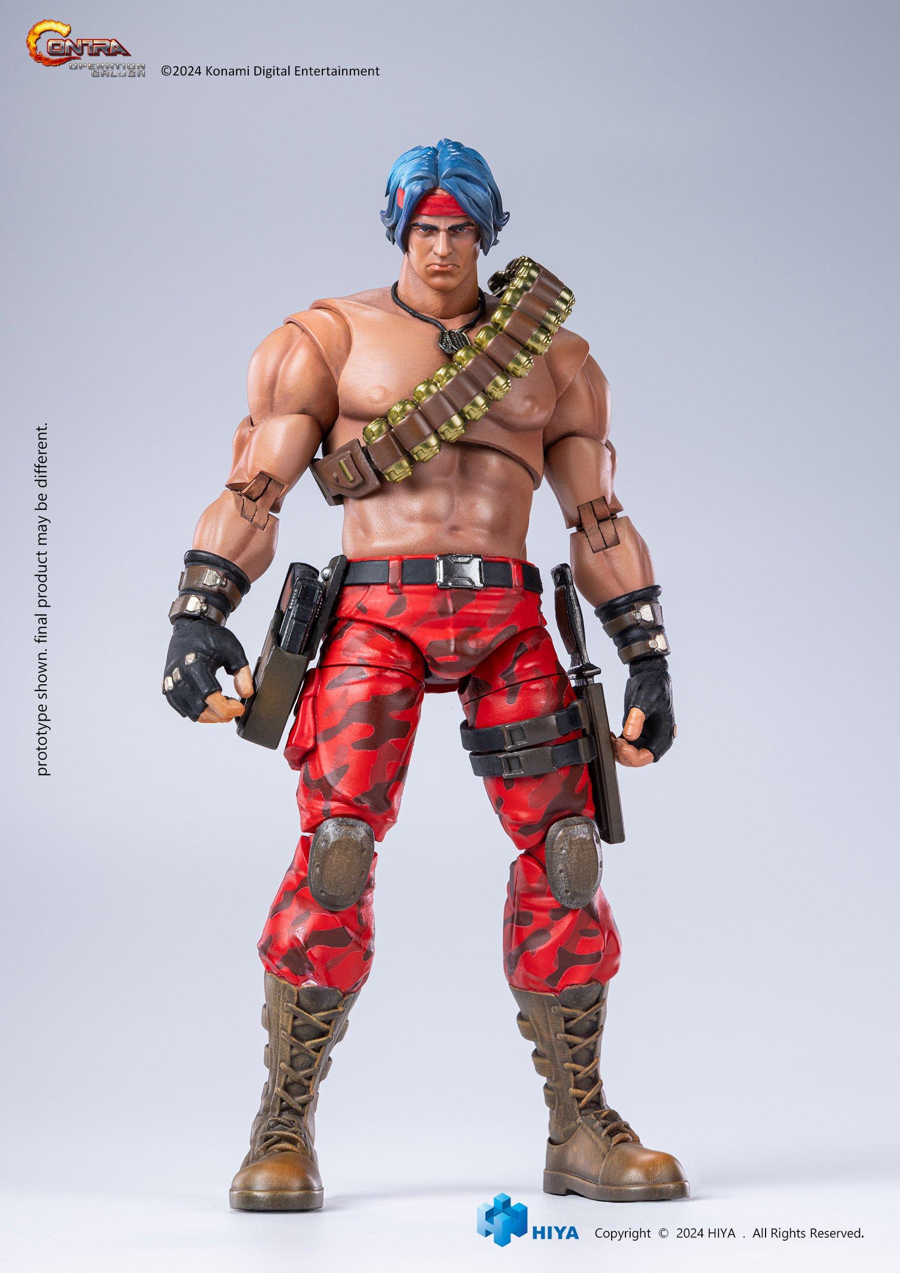 HIYA Exquisite Basic Series Contra Operation Galuga Lance Bean 6-in Action Figure