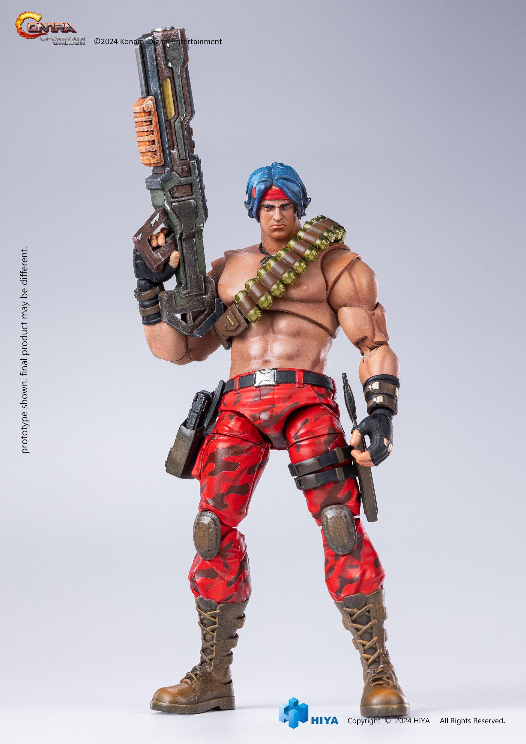 HIYA Exquisite Basic Series Contra Operation Galuga Lance Bean 6-in Action Figure