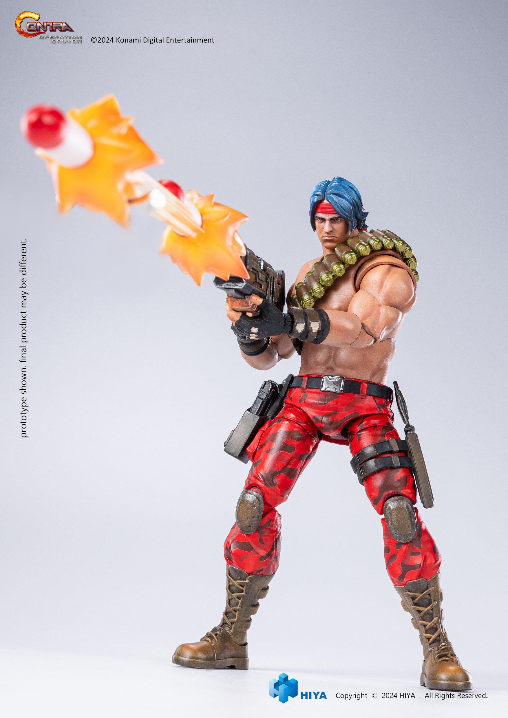 HIYA Exquisite Basic Series Contra Operation Galuga Lance Bean 6-in Action Figure
