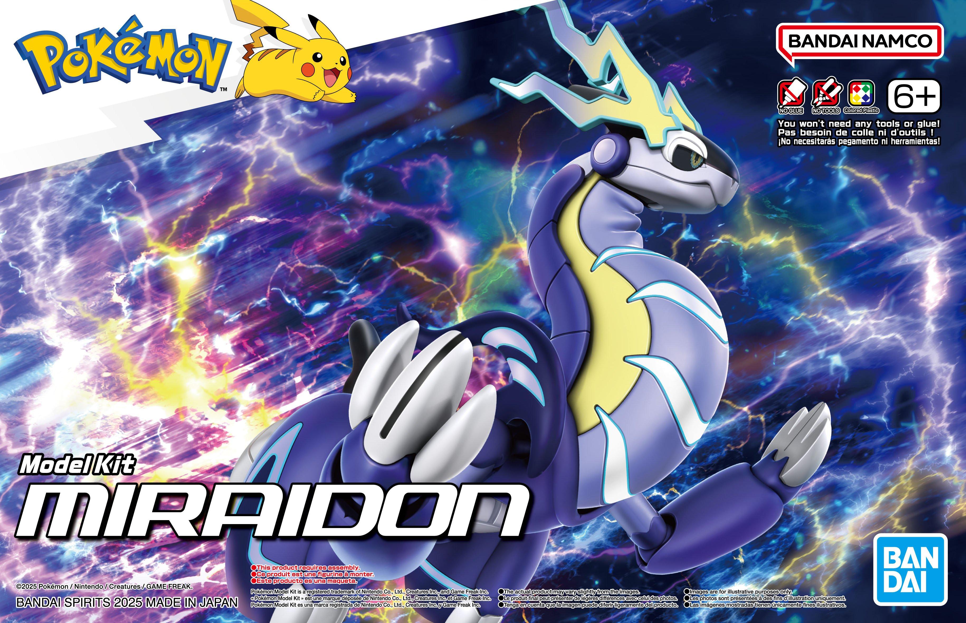 Bandai Hobby Pokemon Miraidon Model Kit