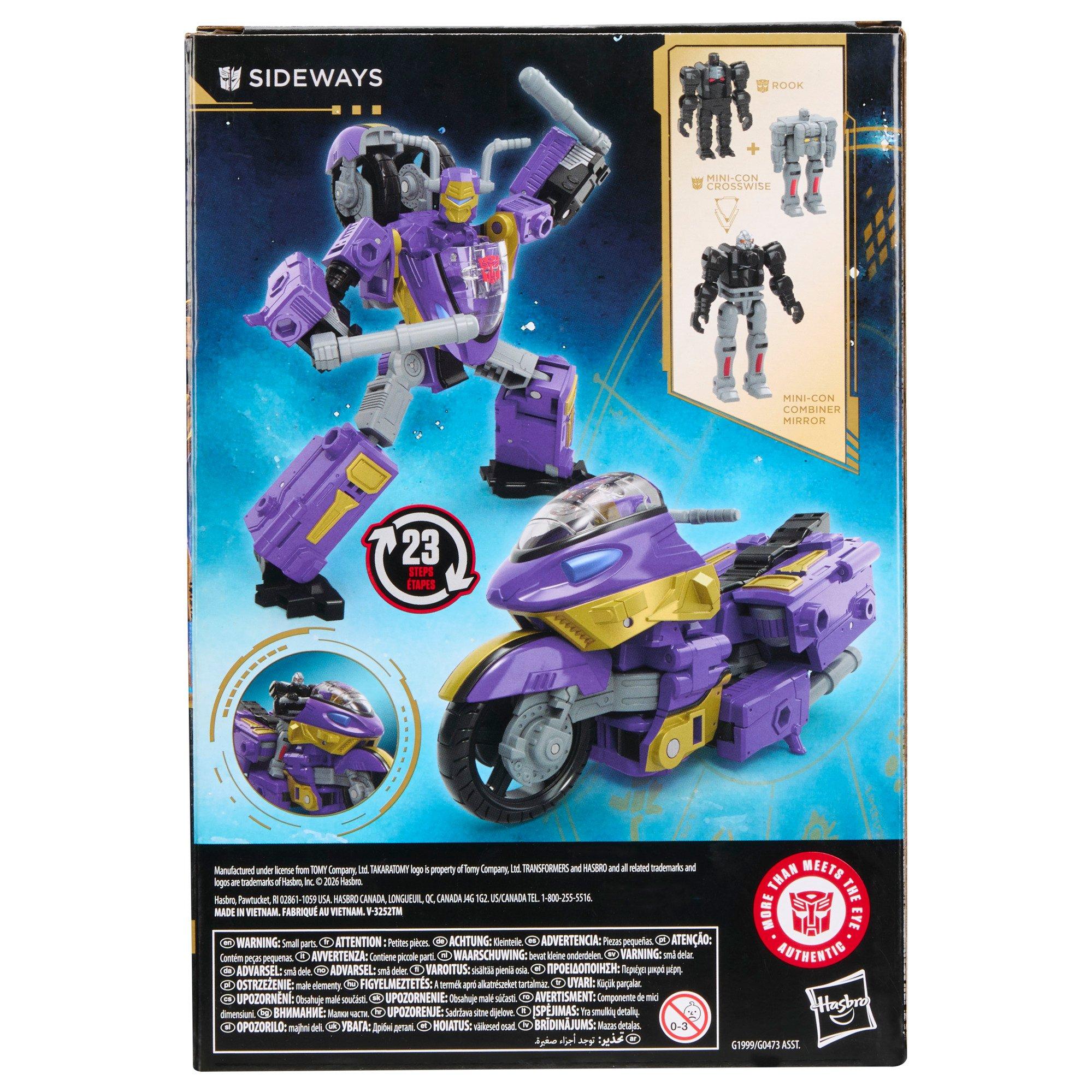 Hasbro Transformers Age of the Primes Voyager Class Sideways 5.75-in Action Figure