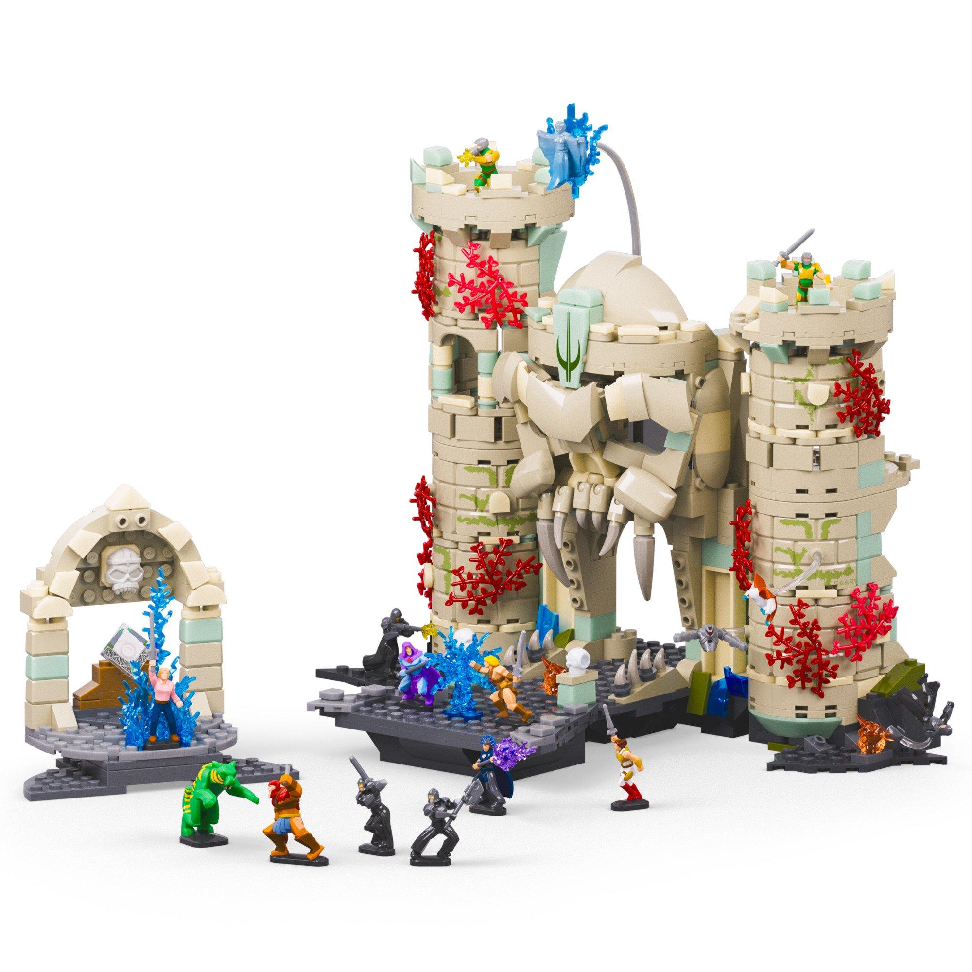 Mattel Brick Shop Masters of the Universe Battle of Castle Grayskull Building Toy Kit