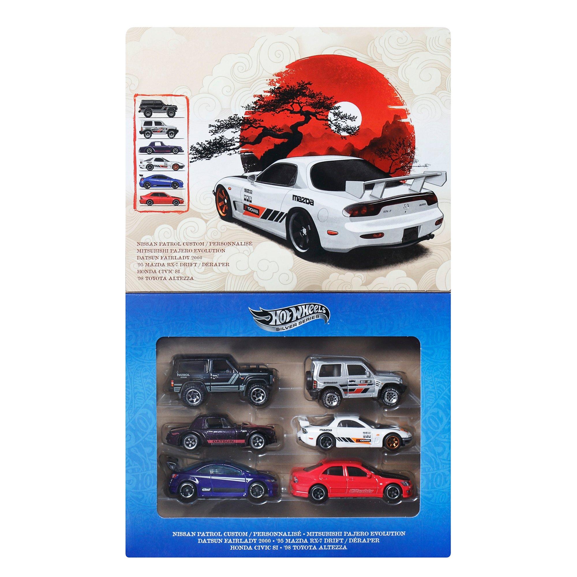 Hot Wheels Streets of Japan Car Set - 6-Pack | GameStop
