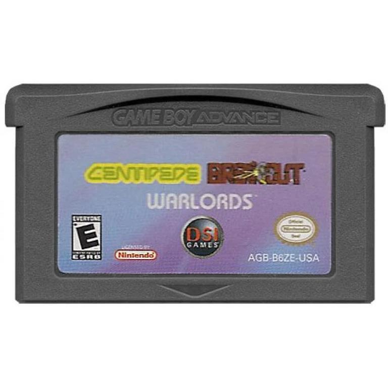 Centipede Breakout and Warlords - Game Boy Advance