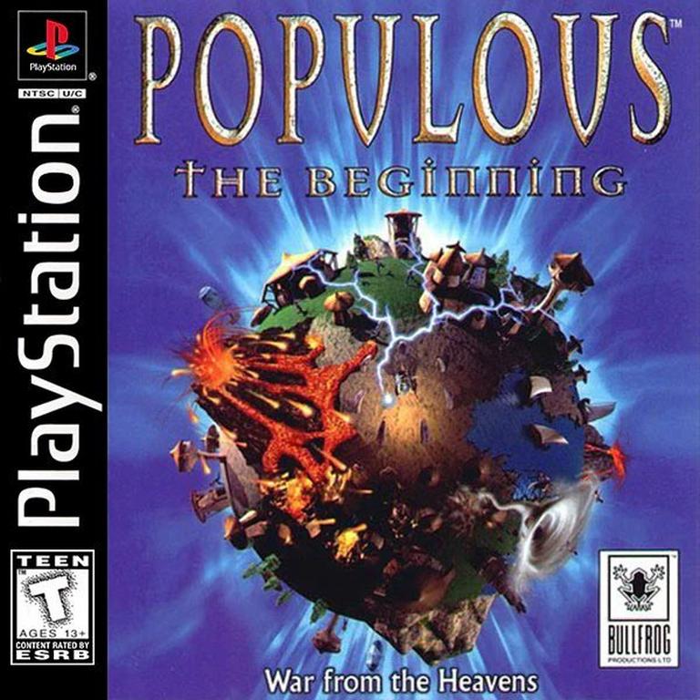Populous The Beginning - PlayStation 1