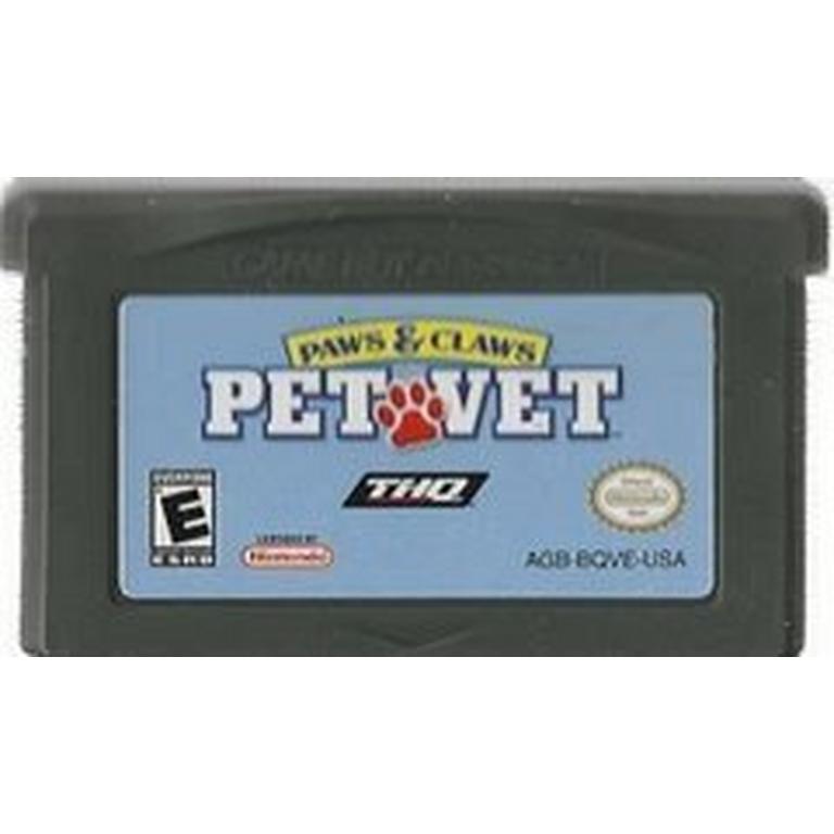 Paws and Claws Pet Vet - Game Boy Advance