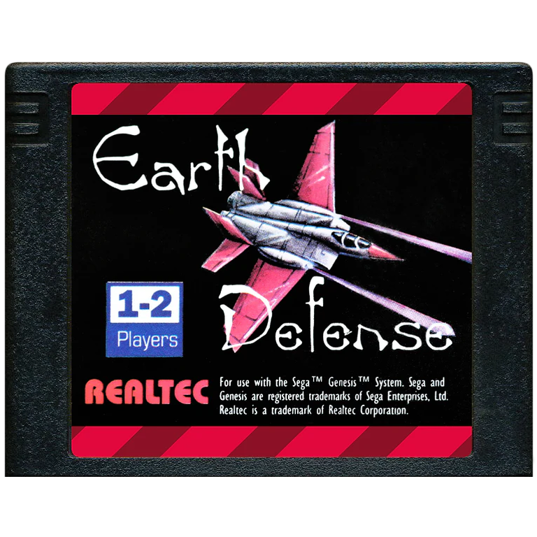 Earth Defense - Sega Genesis