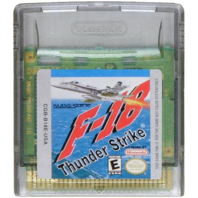 F-18 Thunder Strike - Game Boy Color