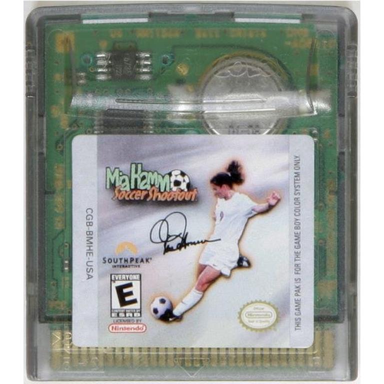 Mia Hamm Soccer Shootout - Game Boy Color