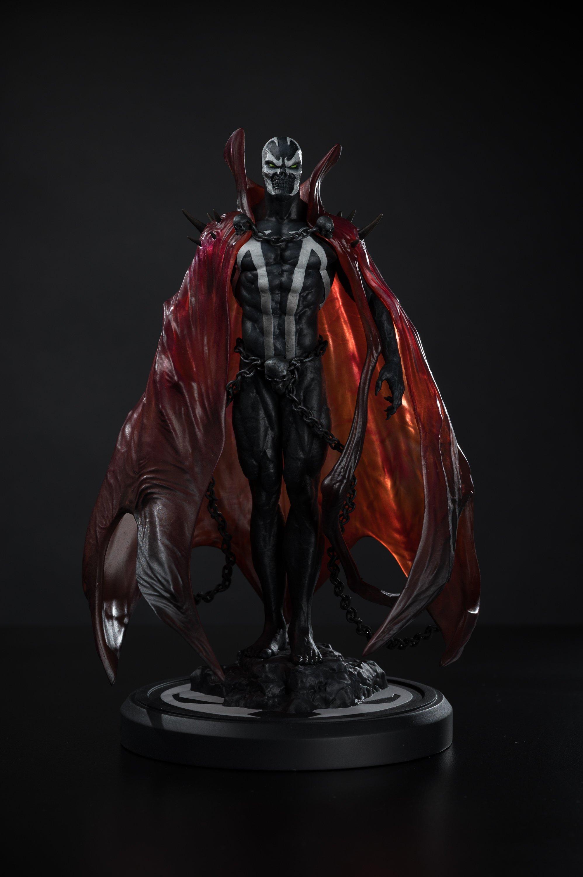 McFarlane Toys Spawn by Pupeteer Lee (Black White and Red All Over) Limited Edition 9-in Statue