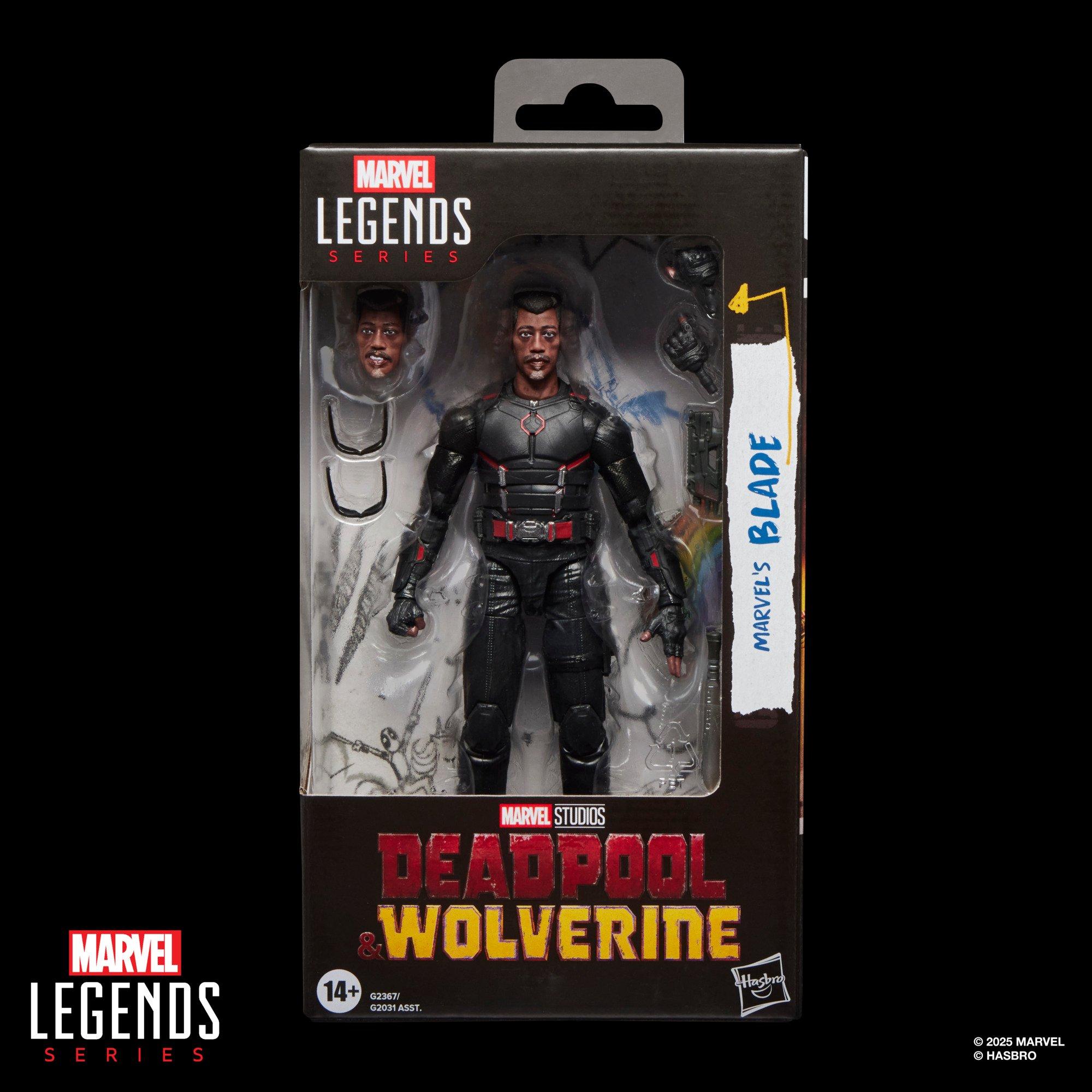 Hasbro Marvel Legends Series Deadpool and Wolverine Blade Movie 6-in Action Figure