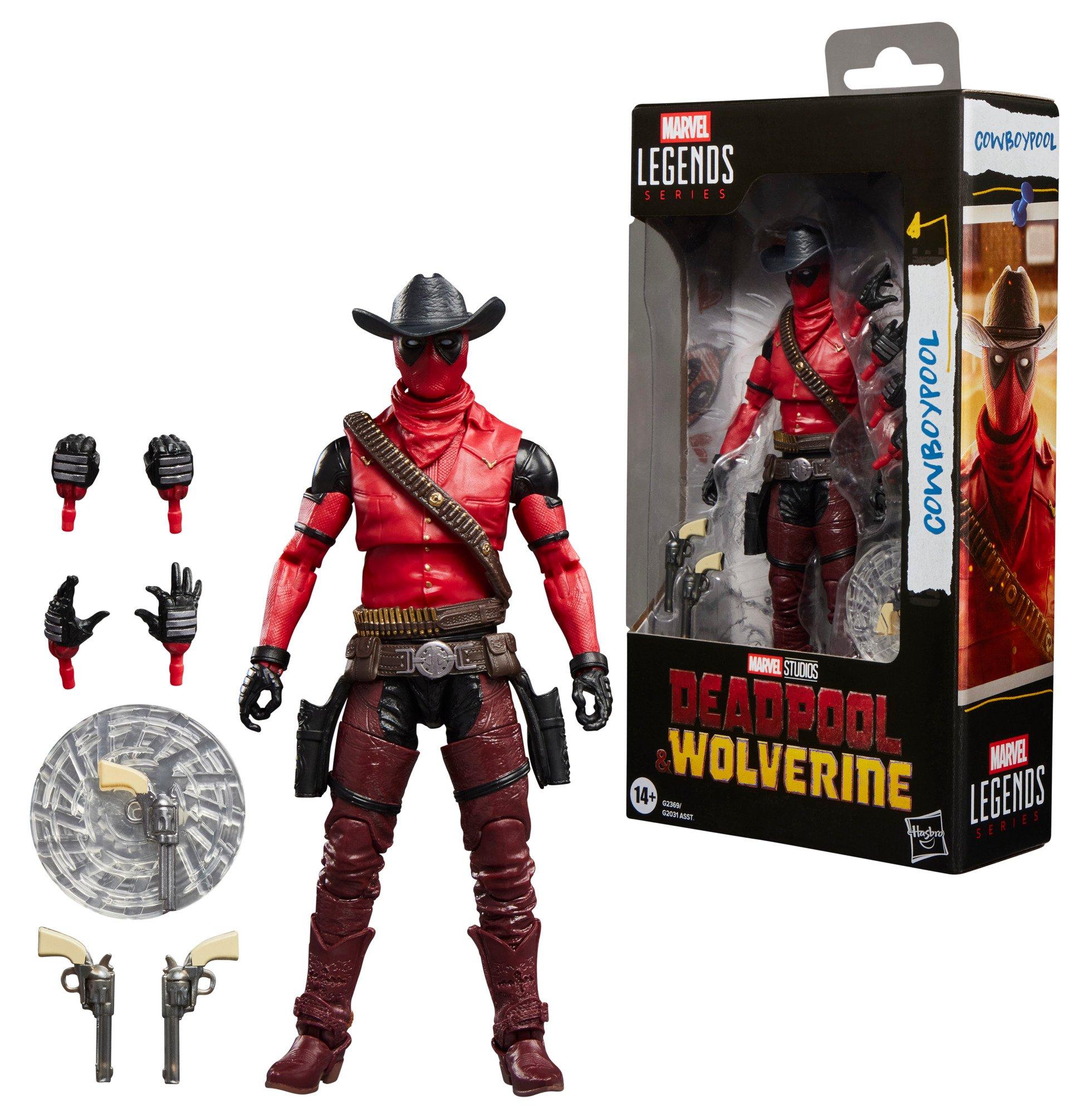 Hasbro Marvel Legends Series Deadpool and Wolverine Cowboypool