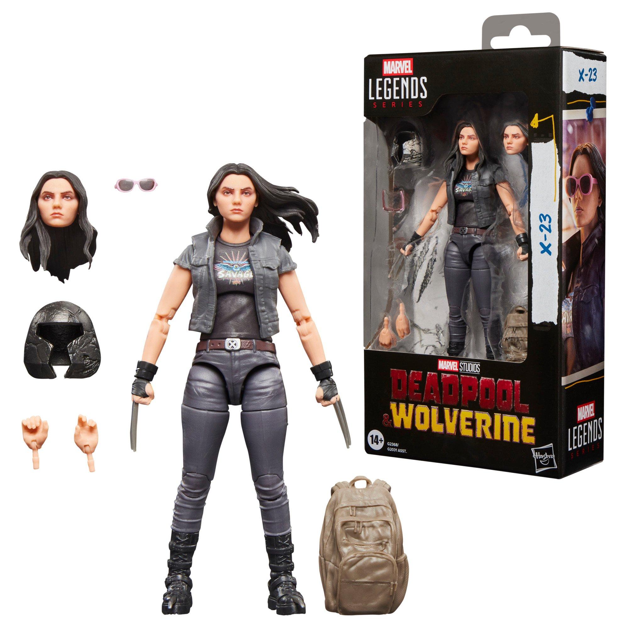 Hasbro Marvel Legends Series Deadpool and Wolverine X-23 Movie 6