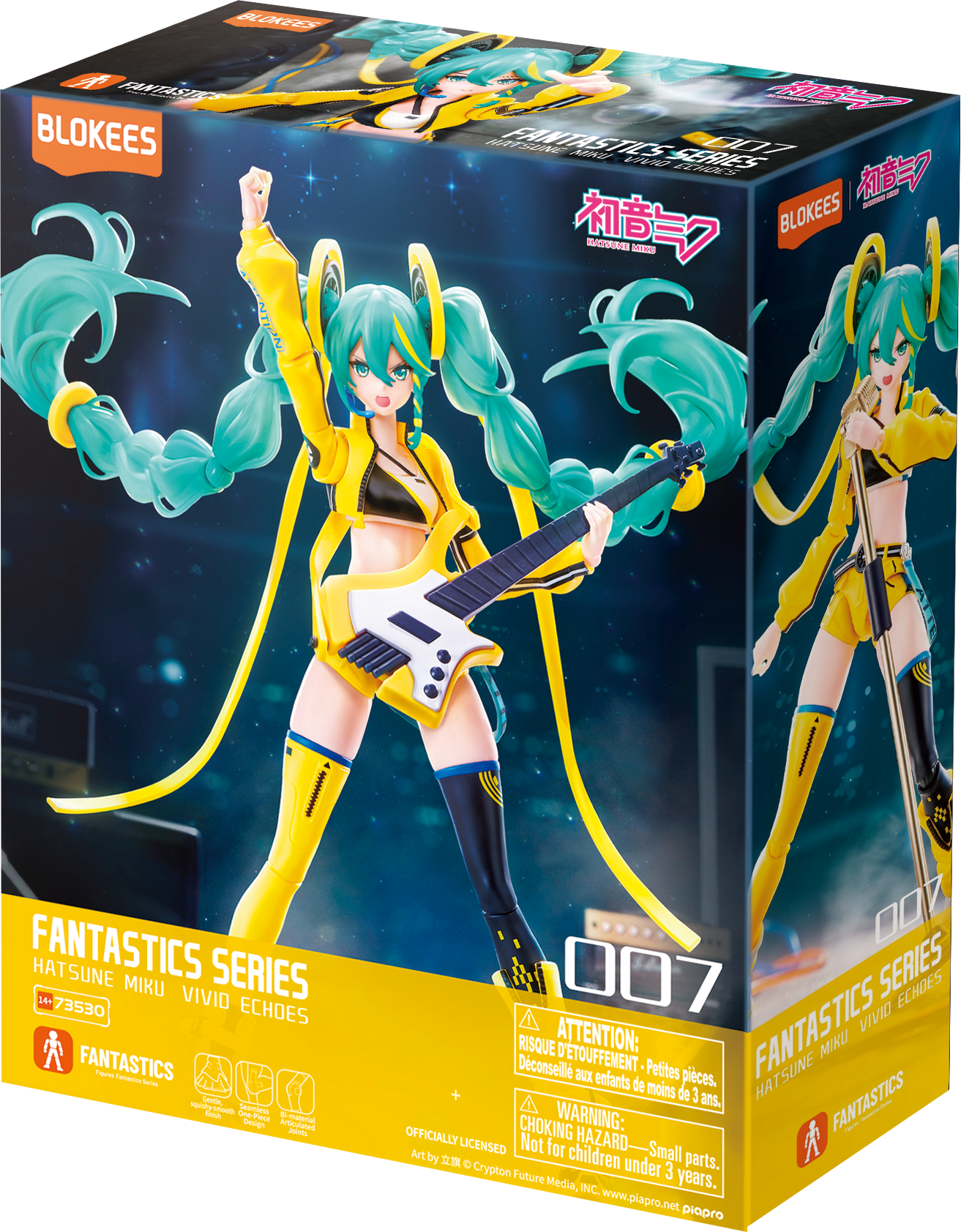 Blokees Fantastics Series Hatsune Miku Vivid Echoes Figure