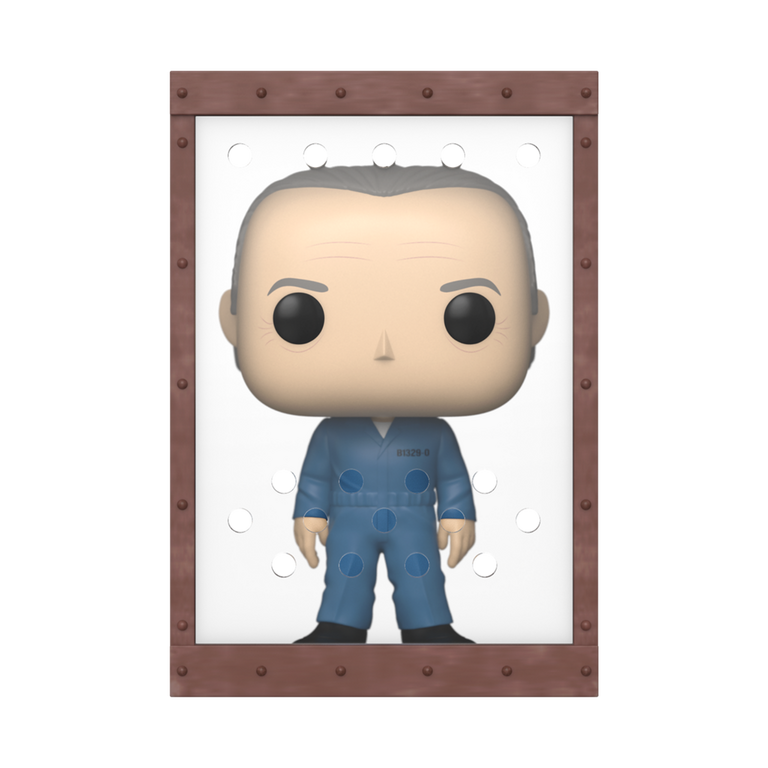Funko POP! Movies: The Silence of the Lambs Hannibal Lecter 4.6-in Vinyl Figure