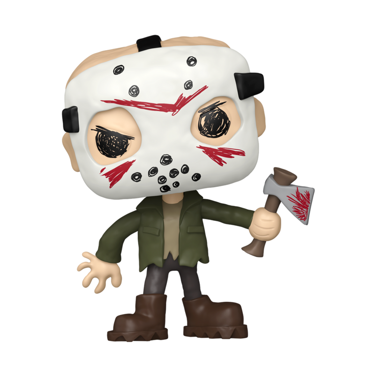 Funko POP! Movies: Friday the 13th Doodles Jason 3.9-in Vinyl