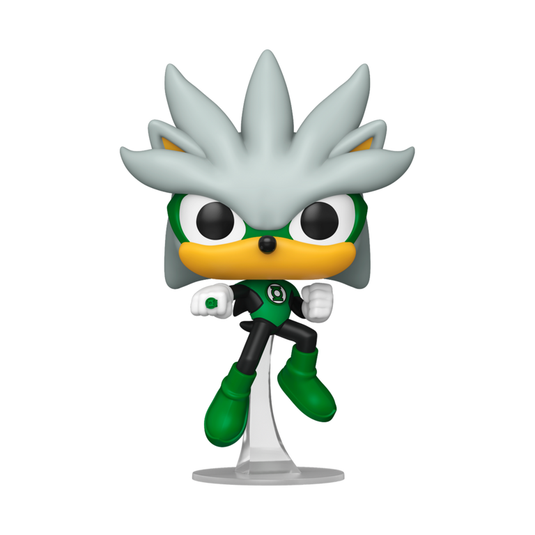 Funko POP! Heroes: Sonic the Hedgehog x DC Comics Silver as the