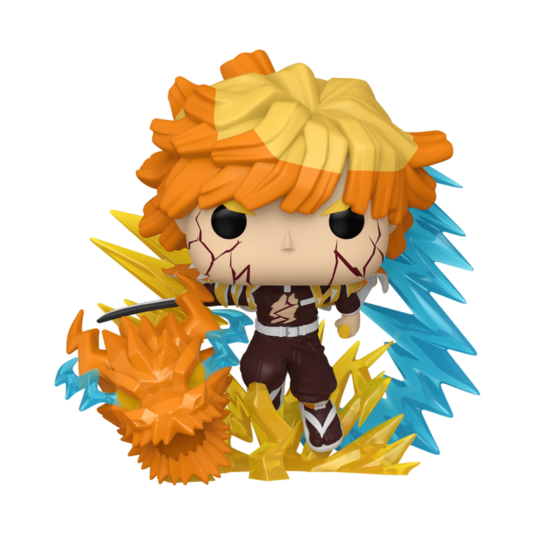Funko POP! Animation: Demon Slayer Zenitsu Agatsuma 4.8-in Glow-in-the-Dark Vinyl Figure