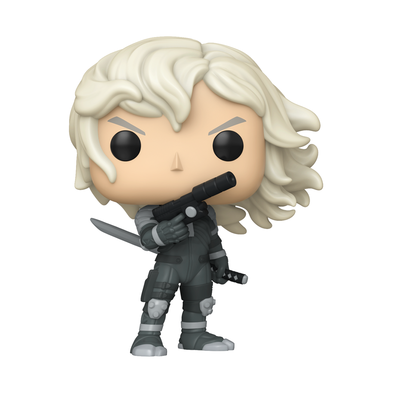 Funko POP! Games: Metal Gear Solid 2: Sons of Liberty Raiden (Skull Suit)  4-in Vinyl Figure GameStop Exclusive | GameStop