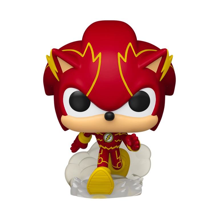 Funko POP! Heroes: DC Sonic the Hedgehog Sonic as the Flash 3.9-in