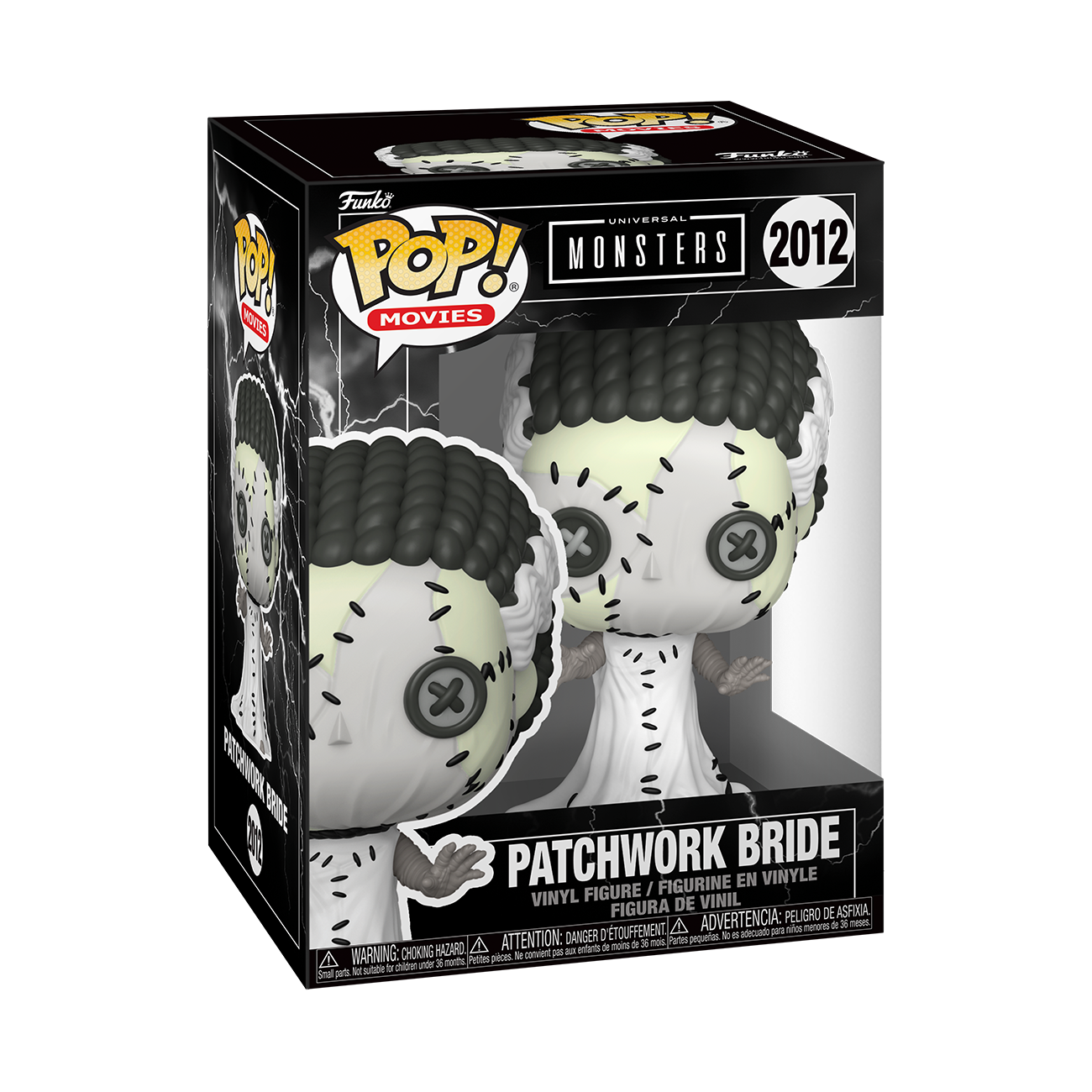 Funko POP! Movies: Universal Monsters Patchwork Bride 4.4-in Vinyl Figure