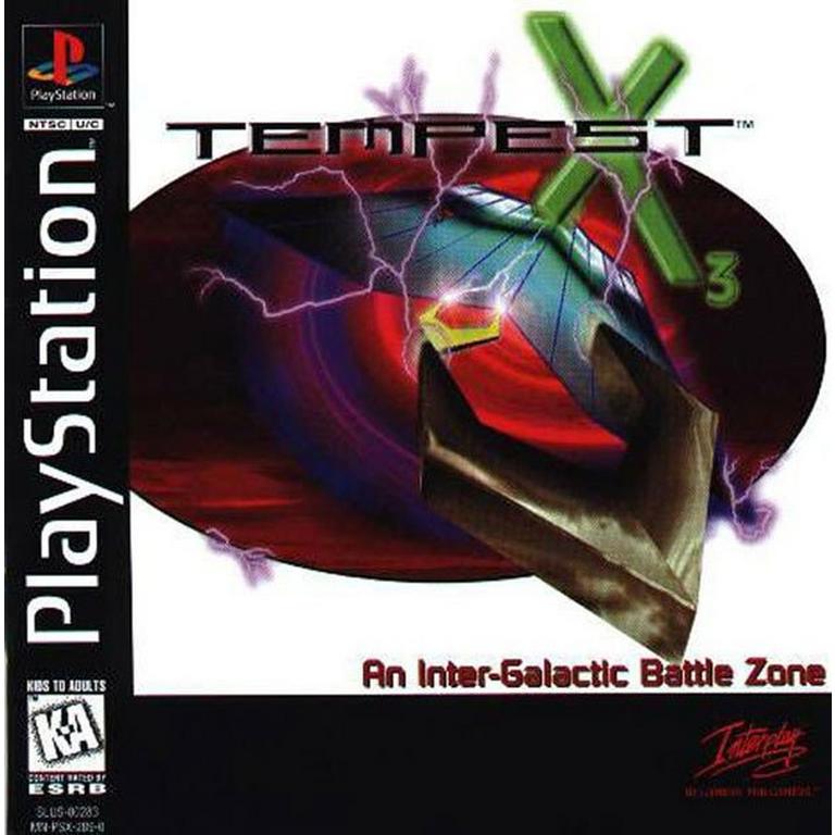 Tempest X3: An Inter-Galactic Battle Zone - PlayStation 1