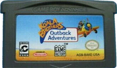 Koala Brothers: Outback Adventures - Game Boy Advance