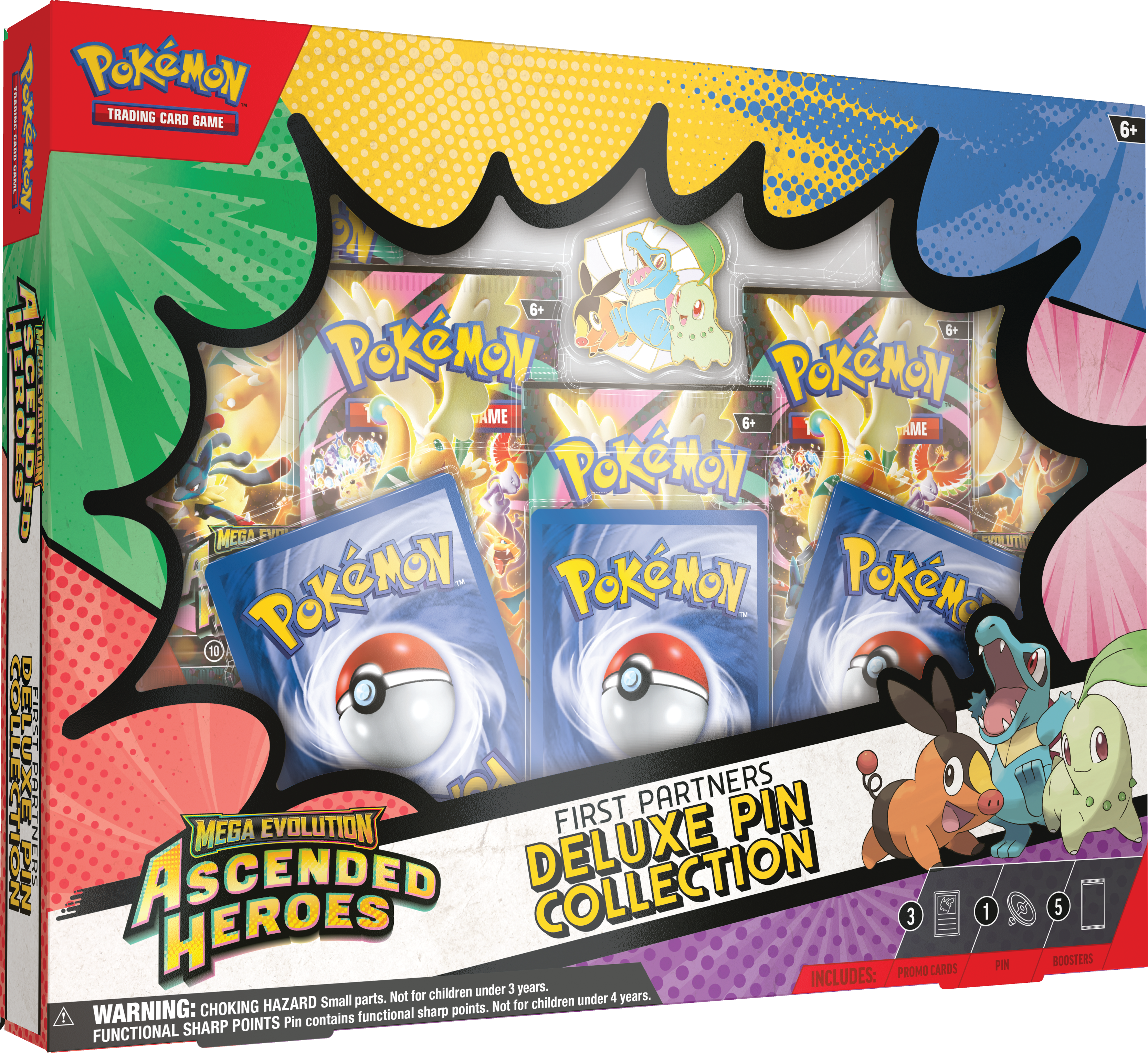 Pokemon Trading Card Game: Ascended Heroes First Partners Deluxe