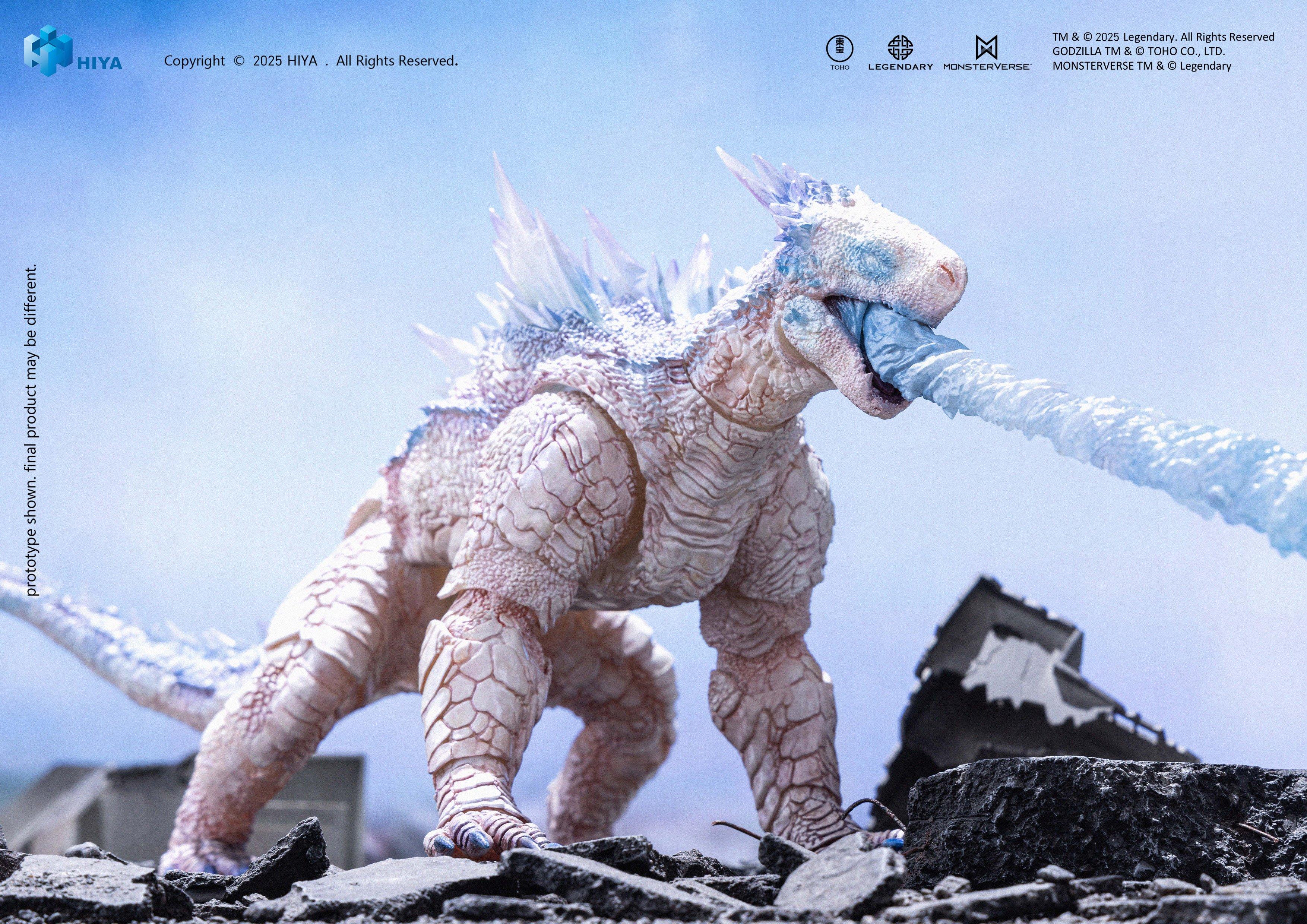 HIYA Exquisite Basic Series Godzilla x Kong: The New Empire Shimo (Frost Bite Blast Ver.) 6.69-in Action Figure