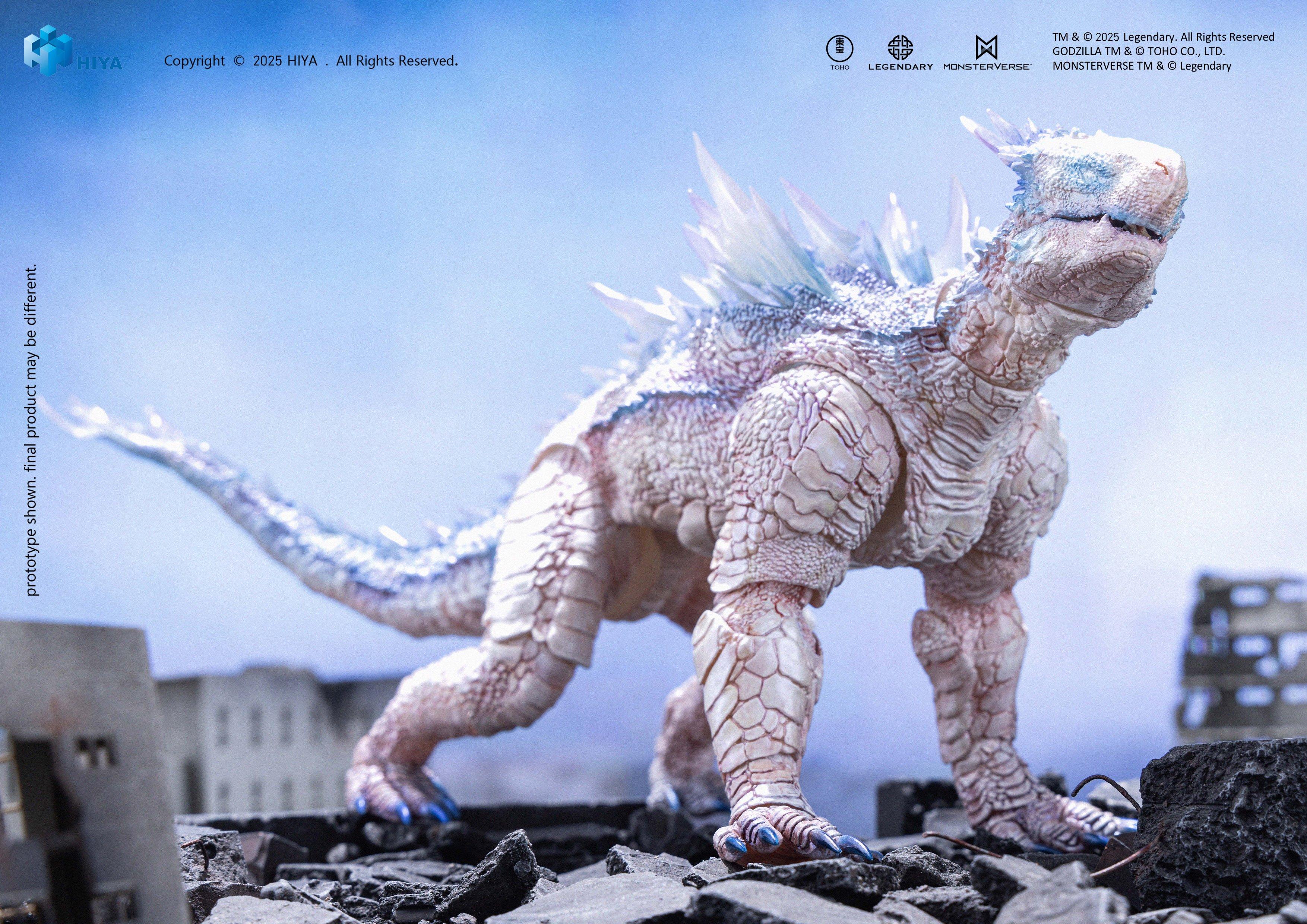 HIYA Exquisite Basic Series Godzilla x Kong: The New Empire Shimo (Frost Bite Blast Ver.) 6.69-in Action Figure