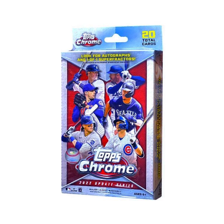 2022 Topps Chrome Update Series MLB Baseball Hanger Box (Pink Wave