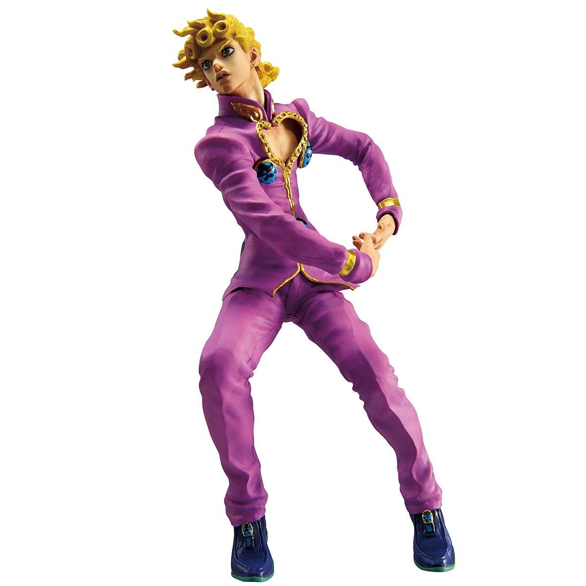 Bandai JoJo's Bizarre Adventure Masterlise Ichibansho Giorno Giovanna (The Gathering of Stars) 8.3-in Figure