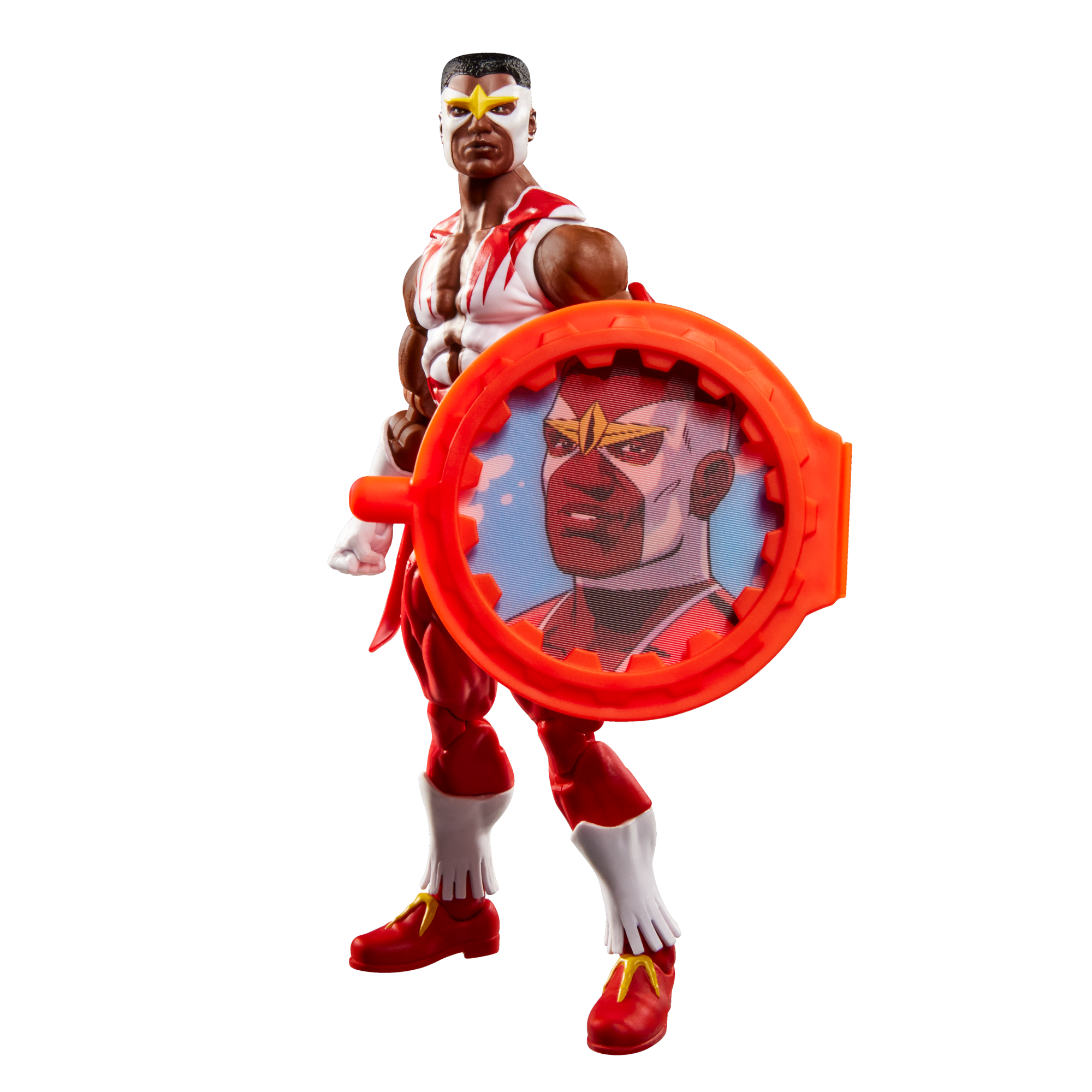 Hasbro Marvel Legends Retro Series Secret Wars Falcon Captain America 6-In Action Figure