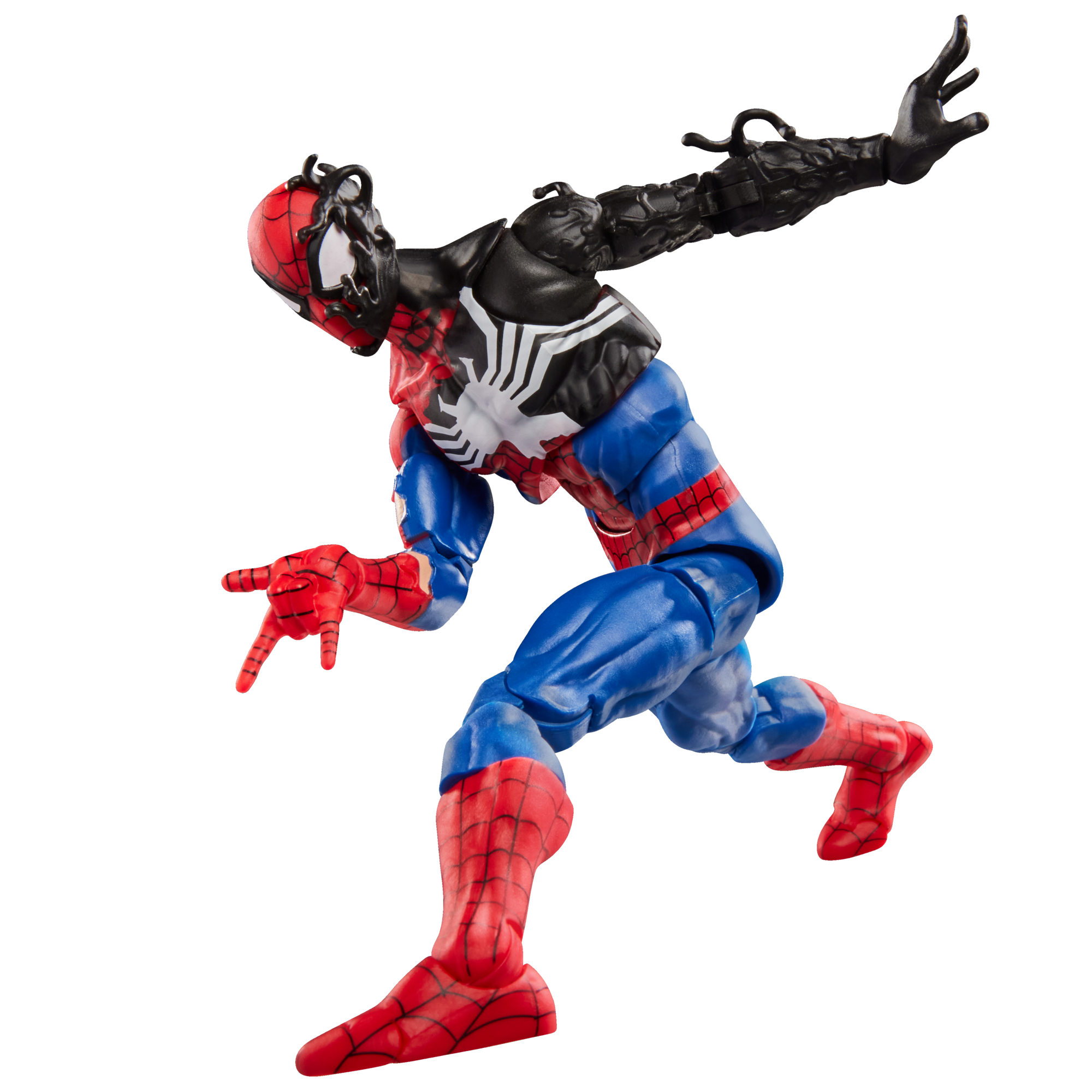 Hasbro Marvel Legends Retro Series Secret Wars Spider-Man (Alien Costume) 6-In Action Figure
