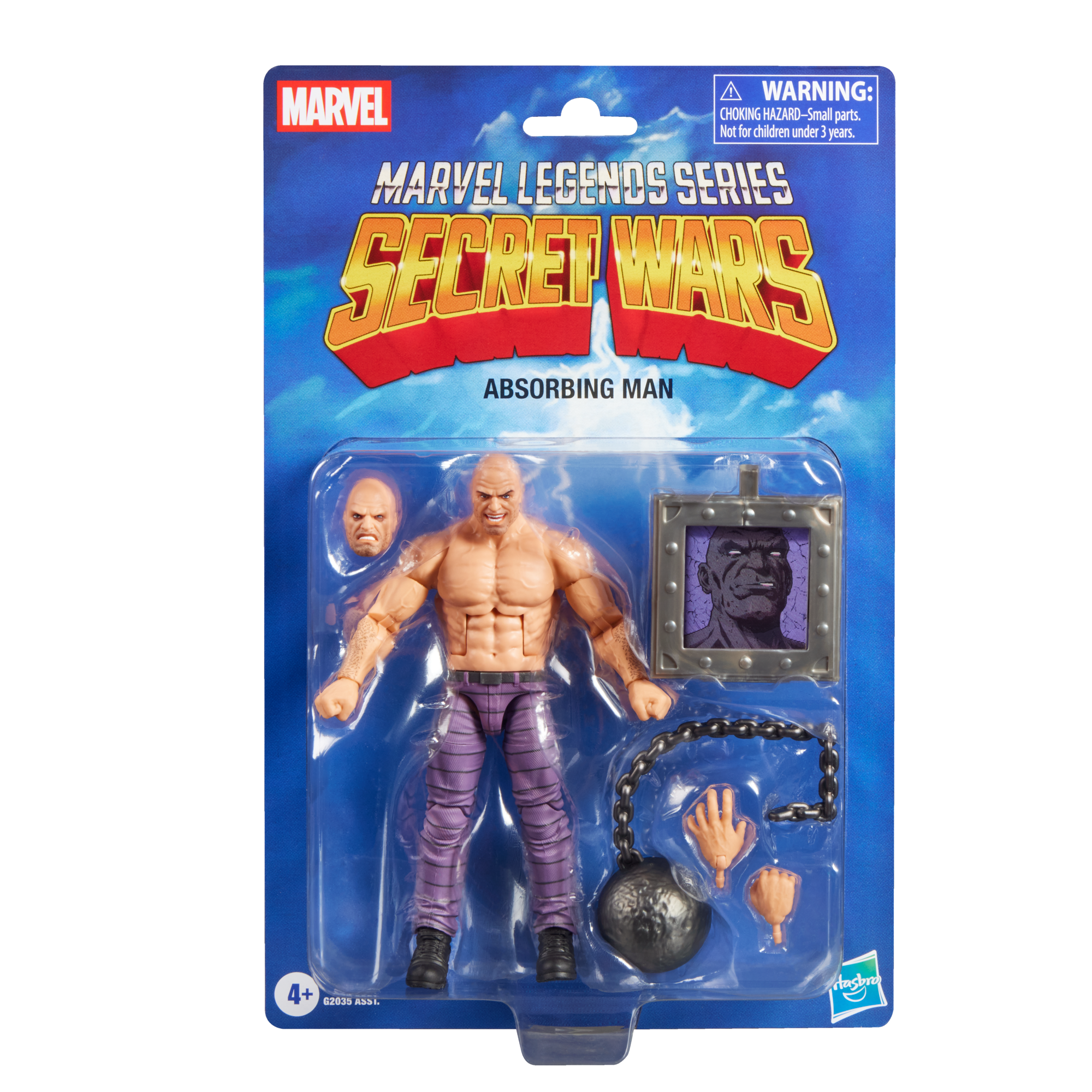 Hasbro Marvel Legends Series Retro Secret Wars Absorbing Man 6-In Action Figure
