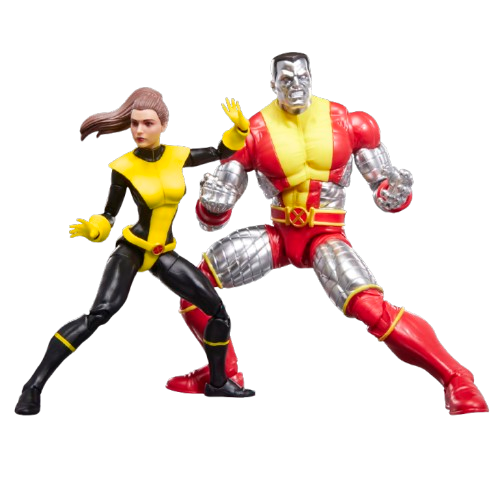 Hasbro Marvel Legends Series X-Men Kitty Pryde and Colossus 6-in
