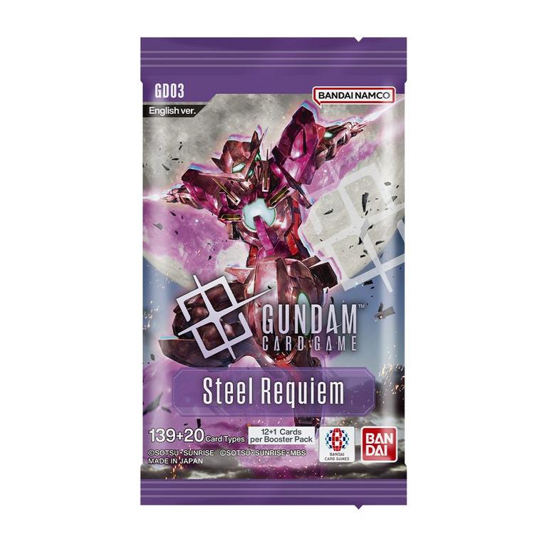 Gundam Card Game: Steel Requiem Booster Pack (GD03) | GameStop