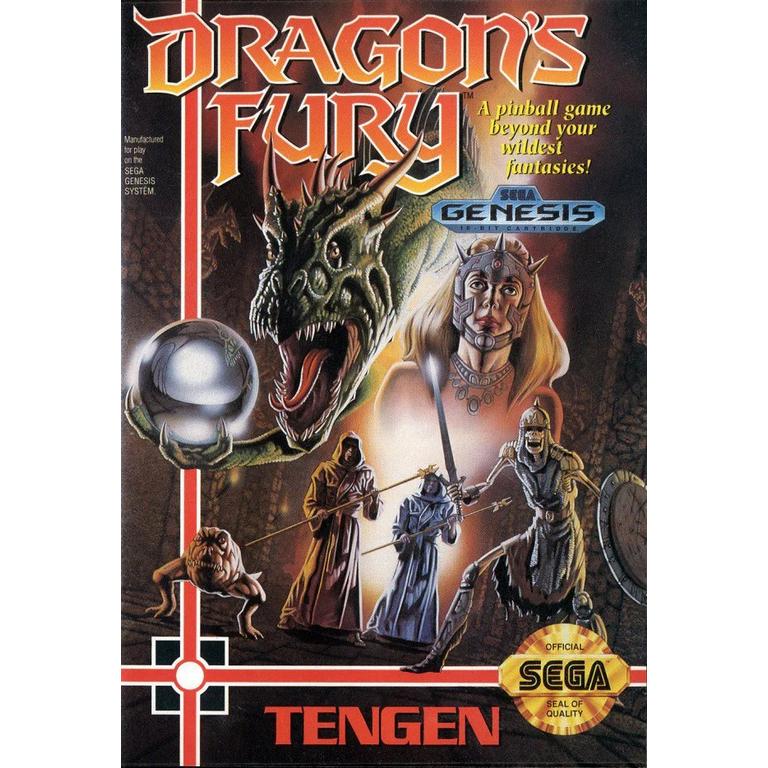 Dragon's Fury - Sega Genesis