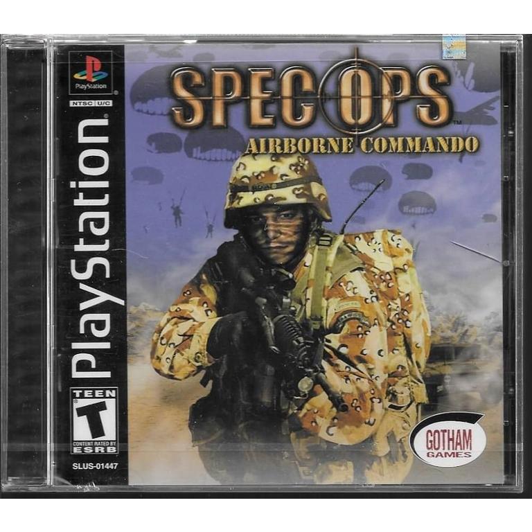 Spec Ops Airborne Commando - PlayStation 1