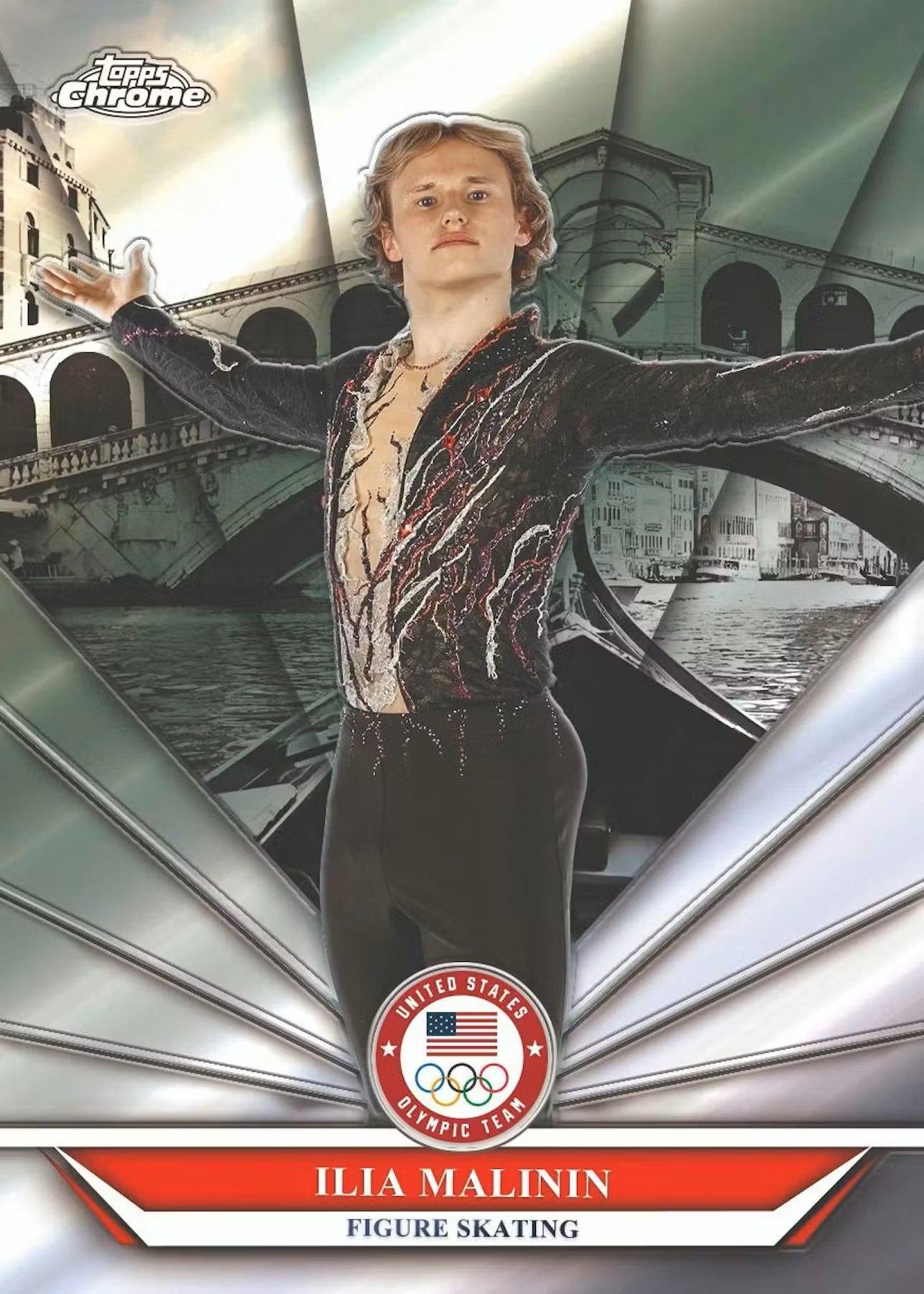 2026 Topps Chrome US Olympics Value Box